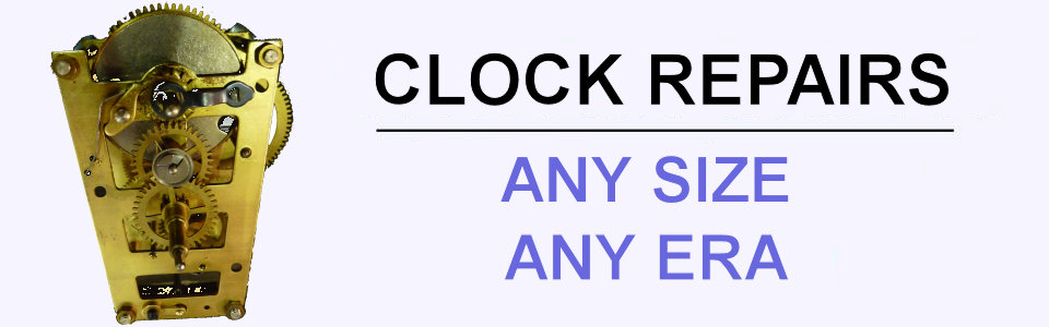 We repair most makes of watches and clocks
