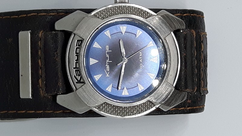 KAHUNA mens waterproof quartz watch