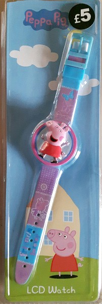 Peppa pig children's digital watch