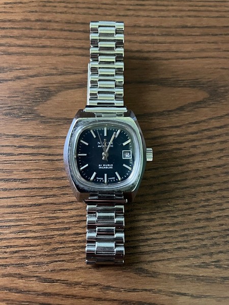 Nupak Automatic Ladies Watch With Date Window